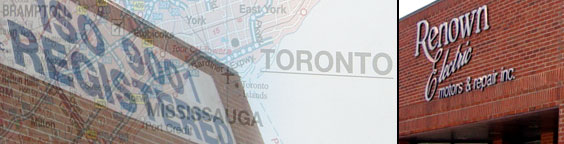 Servicing the greater Toronto Area (GTA)